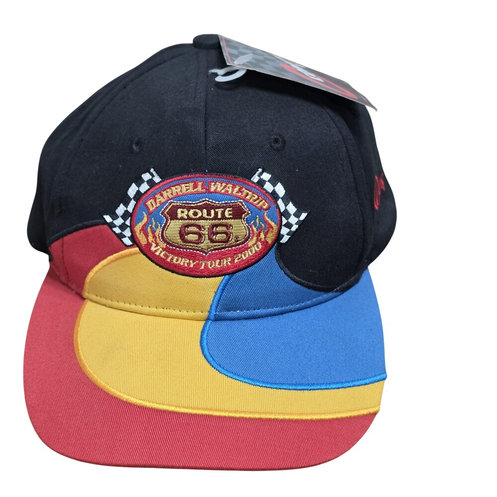 Darrell Waltrip Route66 Hat Cap Snap Back One Size Multi NASCAR Competitors View